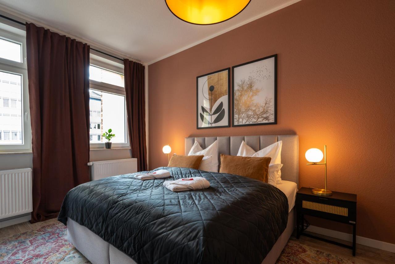 Maremar - Design Apartment - Luxus Boxspringbett - Zentral - Kueche - Arbeitsplatz - Highspeed Wlan 게라 외부 사진