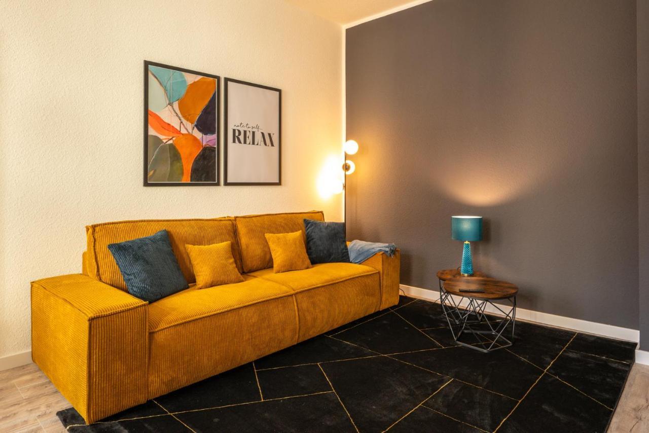 Maremar - Design Apartment - Luxus Boxspringbett - Zentral - Kueche - Arbeitsplatz - Highspeed Wlan 게라 외부 사진