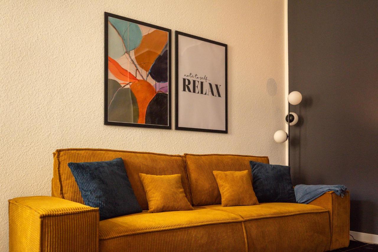 Maremar - Design Apartment - Luxus Boxspringbett - Zentral - Kueche - Arbeitsplatz - Highspeed Wlan 게라 외부 사진
